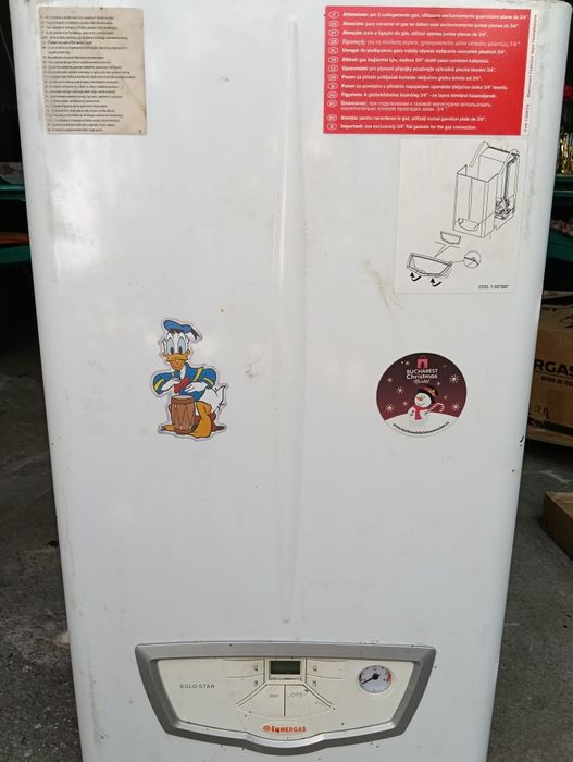 Centrala pe gaz (Immergas)