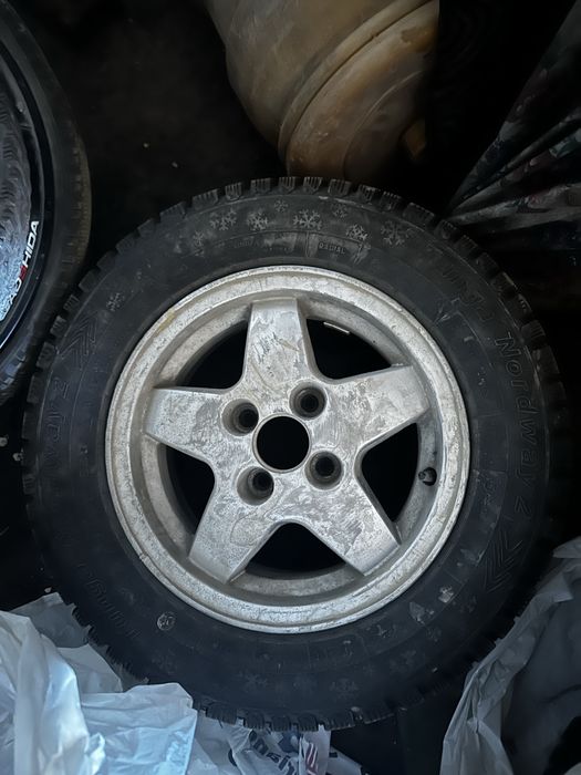 Диски с зимней резиной r13 комплект 4шт
