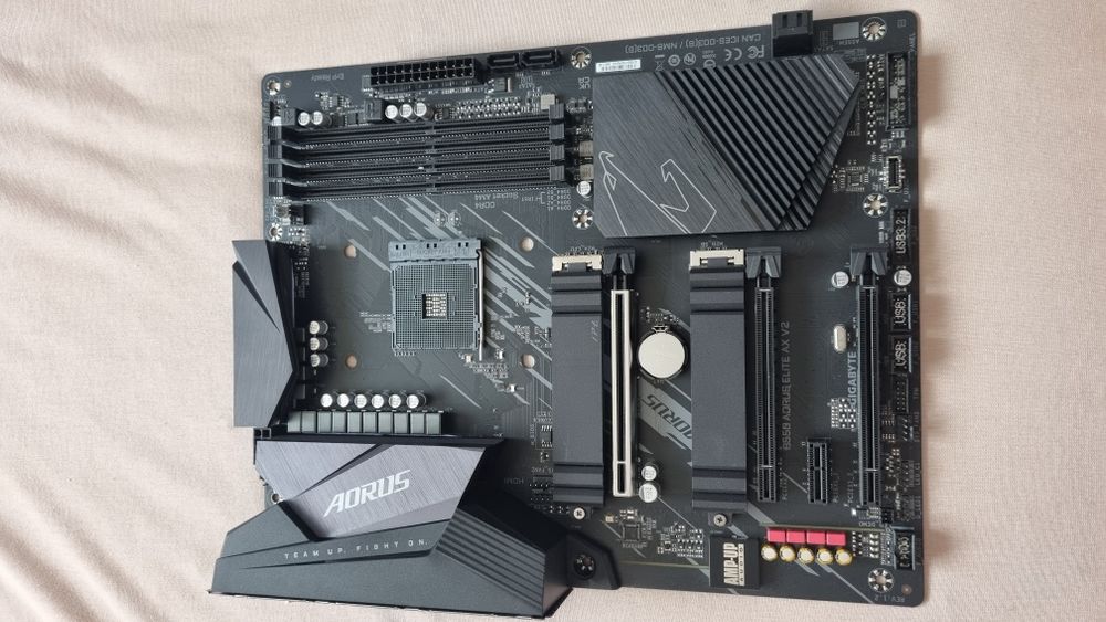 Placa Aorus B550 Elite AX V2 ( Wi-Fi) Am 4 Gaming