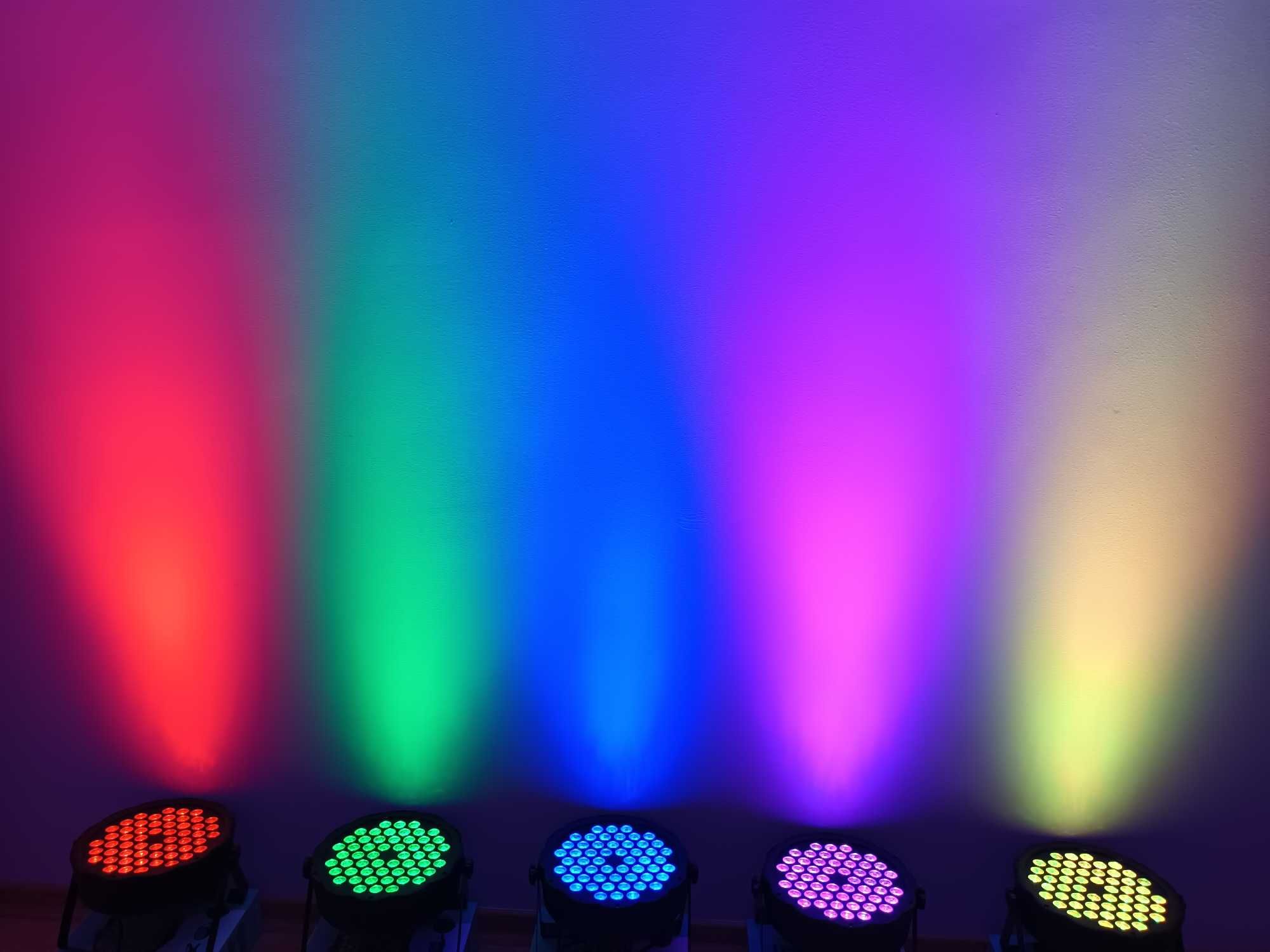 LED PAR 54 RGBW Orga de lumini Club DJ * Jocuri de culori*Senzor SUNET