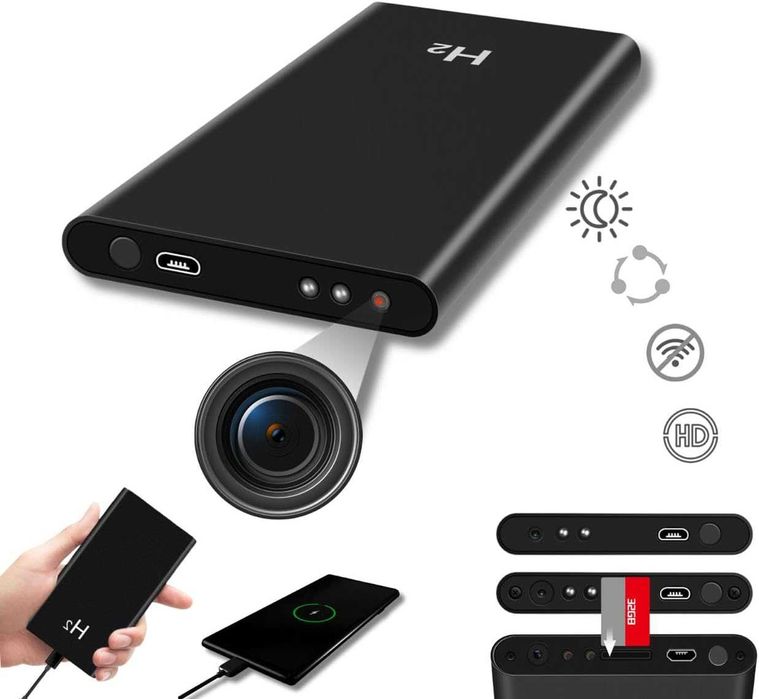 Скрита камера Power Bank - HD 1080P 5000mAh
