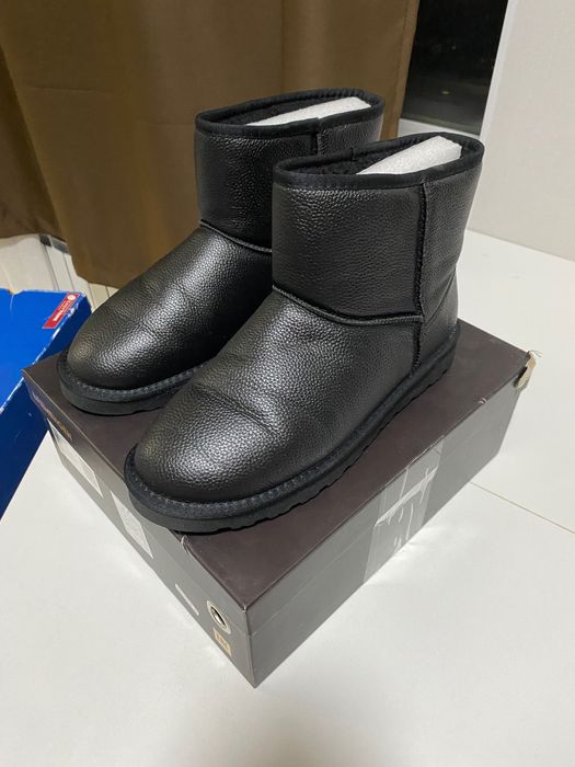Сапоги зимние, натуральная кожа, на меху.