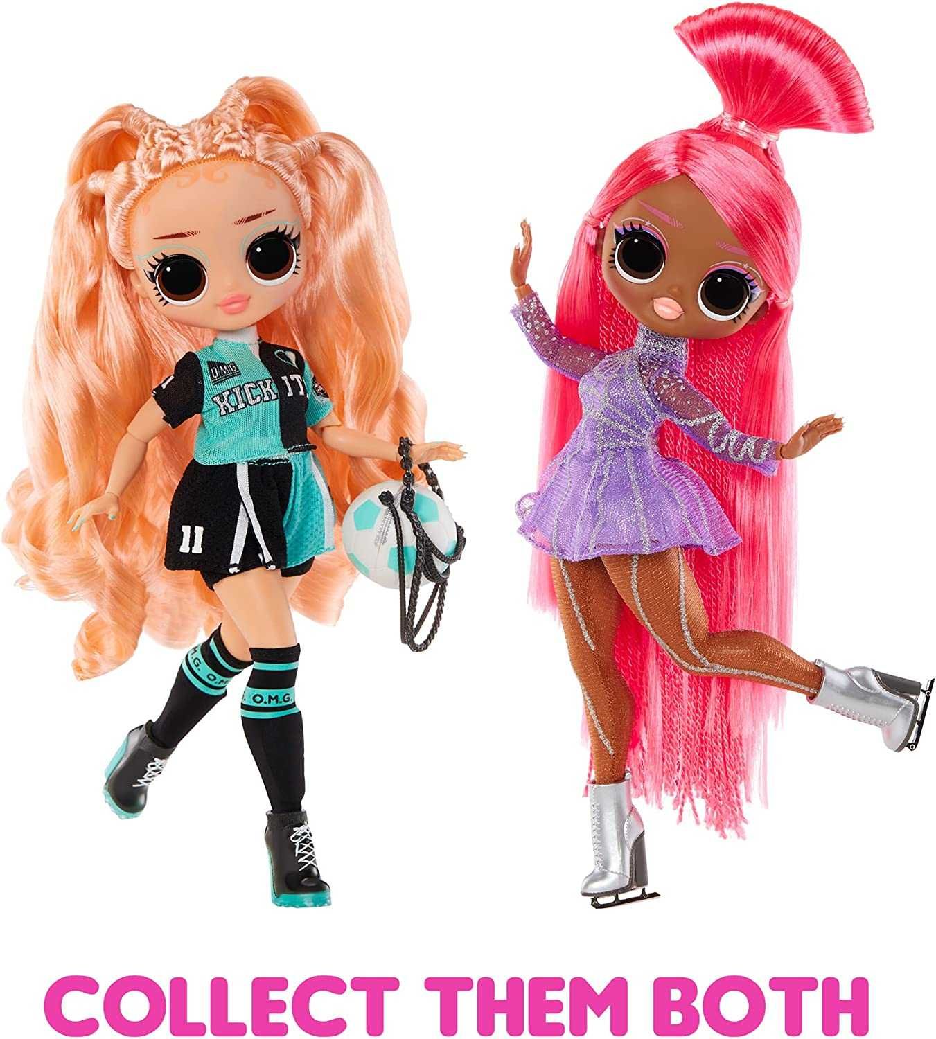 LOL Surprise OMG Sports Fashion Doll Kicks Babe 20 сюрпризов Лол Спорт