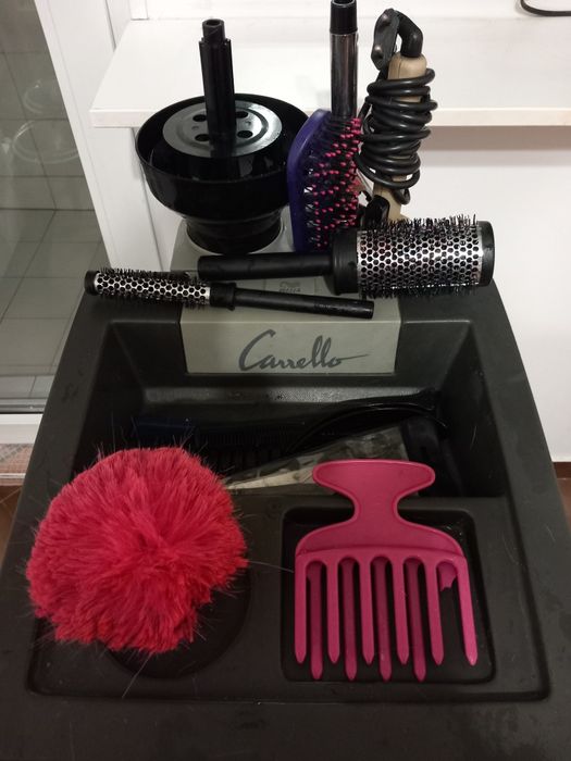 Фризьорско оборудване за студио с 3 работни места