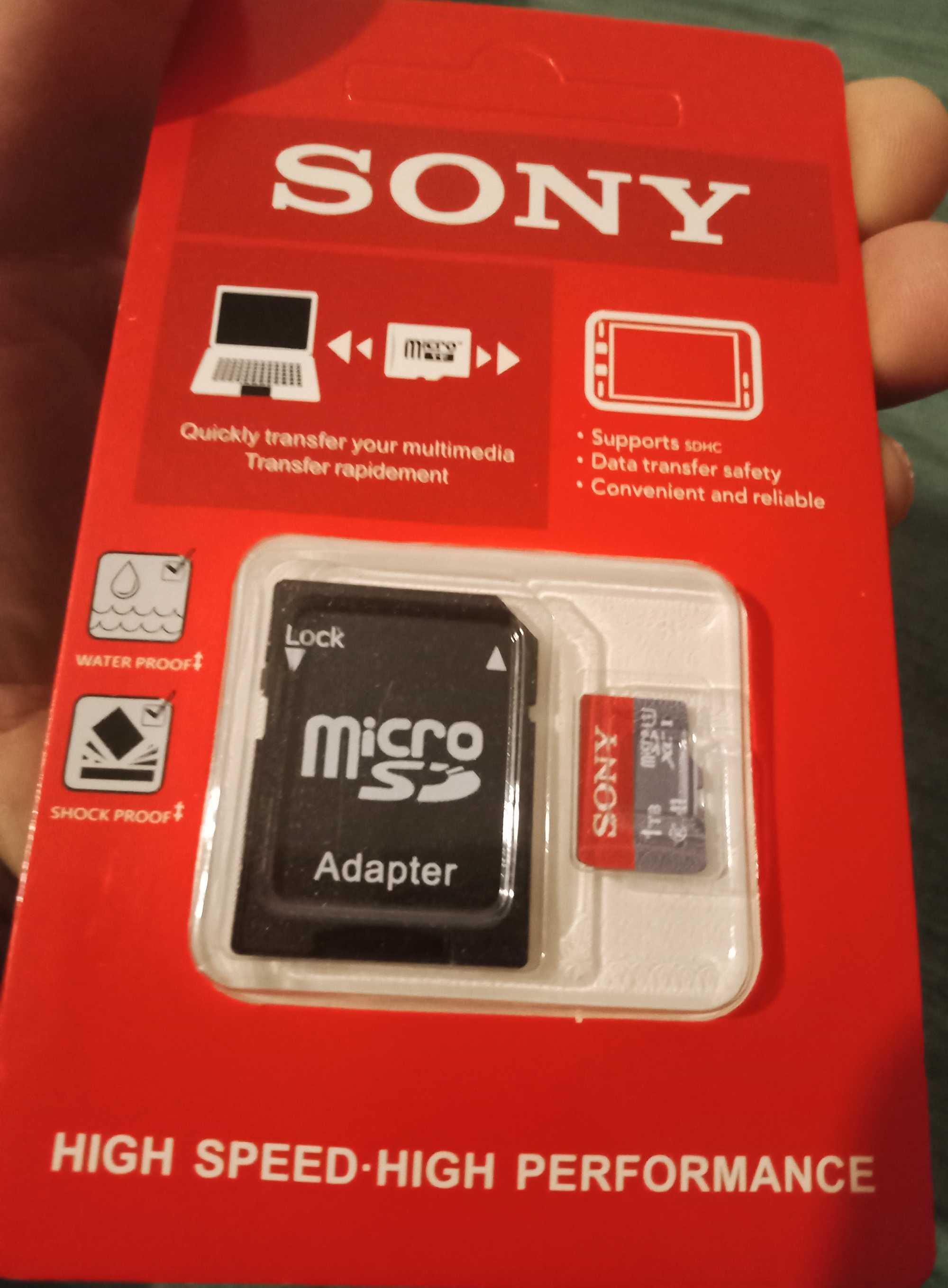 SD card 1 tera Sony