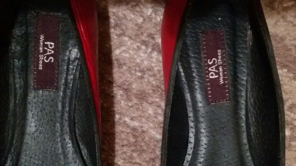 Balerini dama, piele naturala