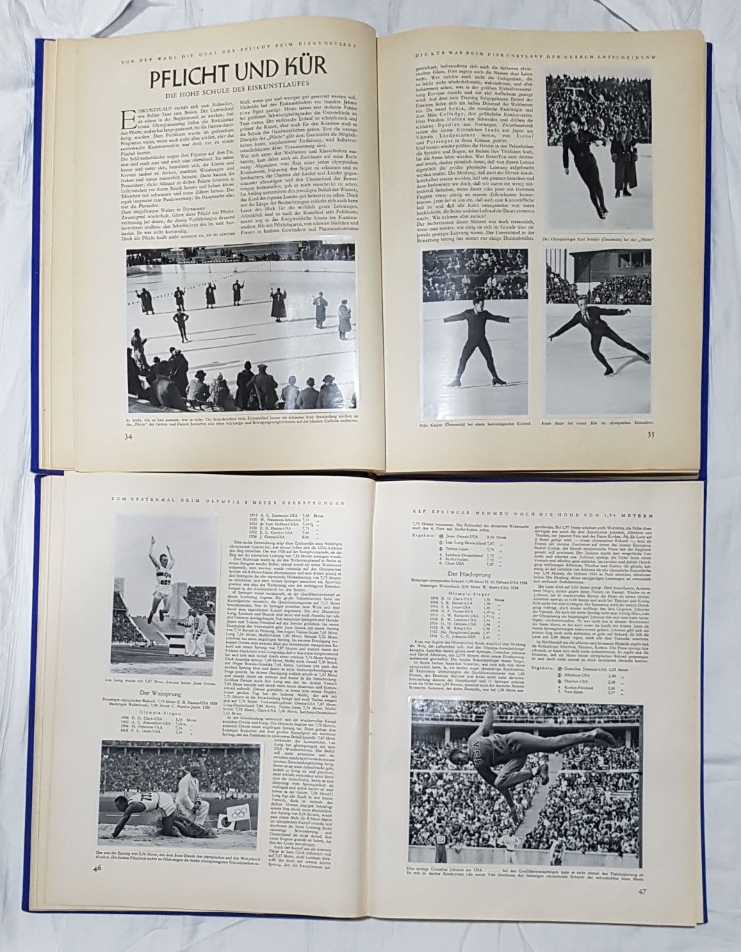 Raritate! Album foto Olympia 1936, nazist, 2 volume impecabile
