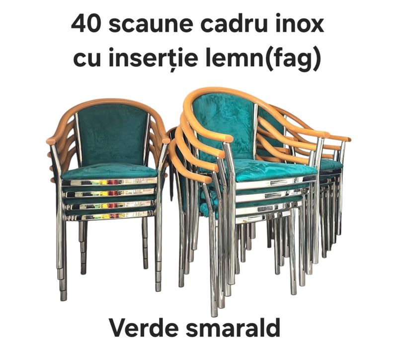 40 scaune impecabile
