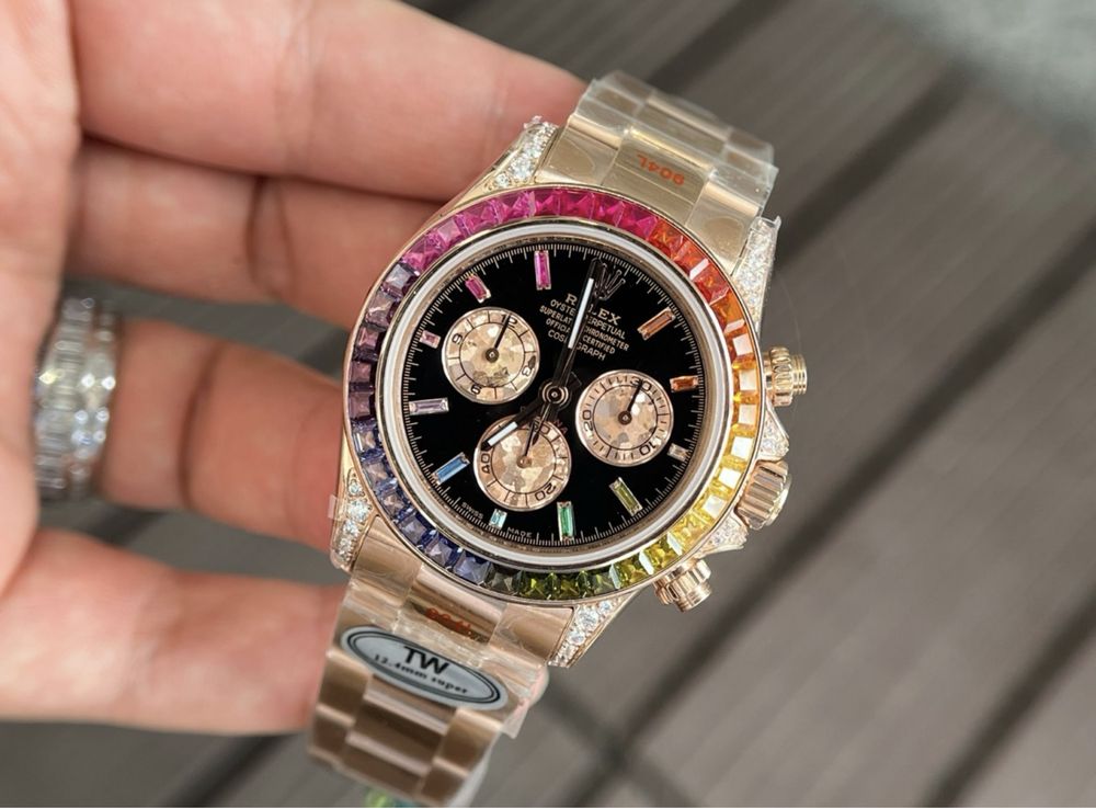 Часовник Rolex rainbow