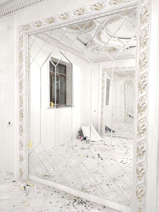 Зеркало Декоративные Зеркало фигура Душавой кабина