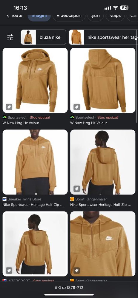 Hanorac Nike Half-zip hoodie