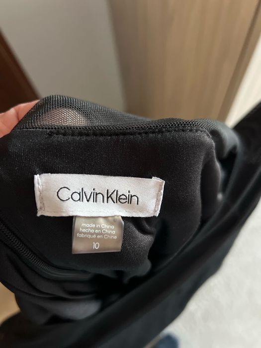 Rochie de seara, nunta, botez, bal, bachet, Calvin Klein marimea M