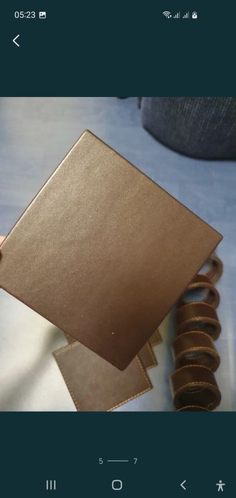 Suport/coaster pentru șervete, bauturi, nou-nouț