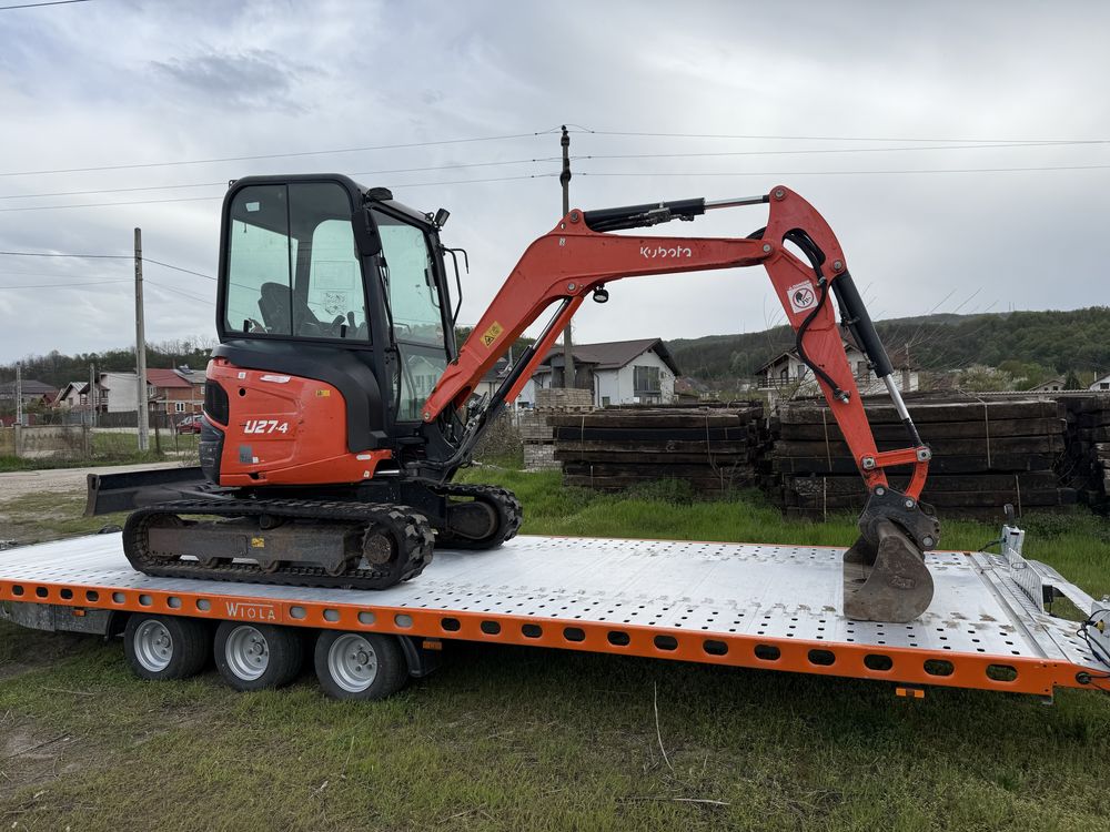 Închiriez excavator,miniexcavator cu picon.,canalizare,fosa septic