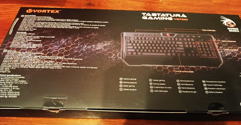Tastatură Vortex Gaming VG7501