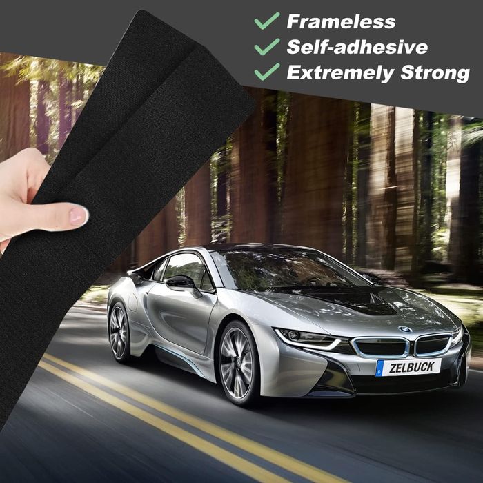 безрамков държач за регистрационен номер , комплект за две рамки , ...