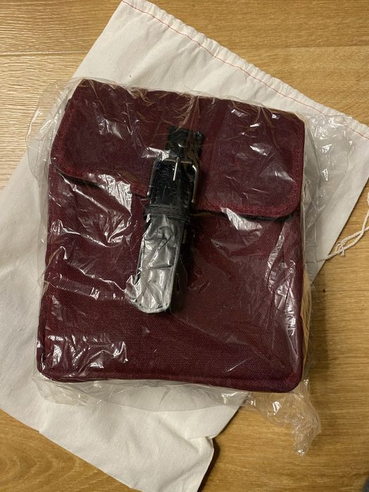 Geanta foto ONA Bond Street Canvas  (Burgundy) ideala Leica