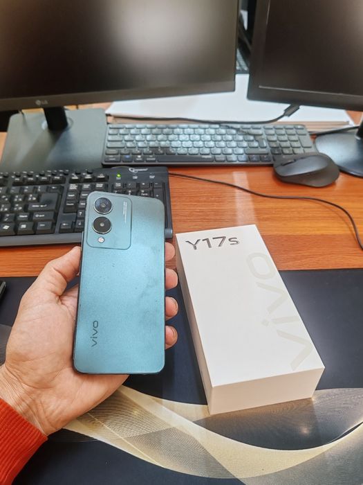 Vivo Y17S 6/128gb(2024)iwlawi zur aybi yuq tozza telefon