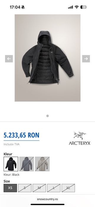 Arc’teryx Beta Down Insulated !!!