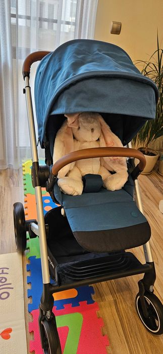 Cybex Balios S LUX+Кош-БЕЗУПРЕЧНА+зимно чувалче+дъждобран+комарник