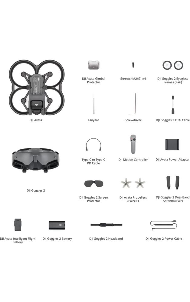 DJI Avata Pro-View Combo