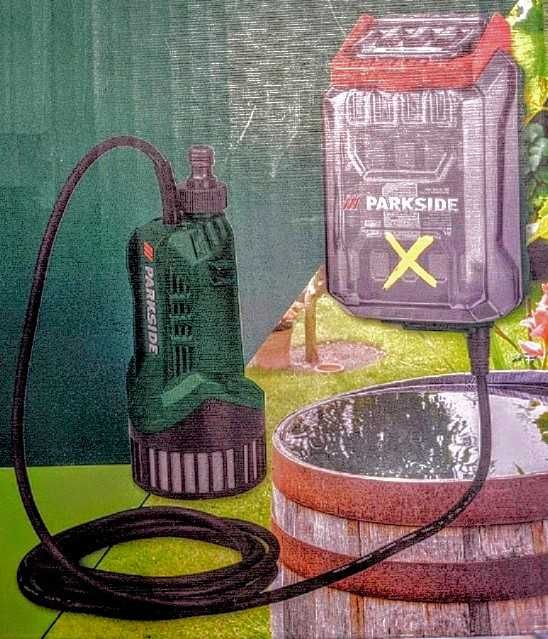 Нова 20V Помпа за Вода Parkside Акумулатор 20в система чиста и мръсна