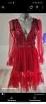 Rochie eleganta roșie noua
