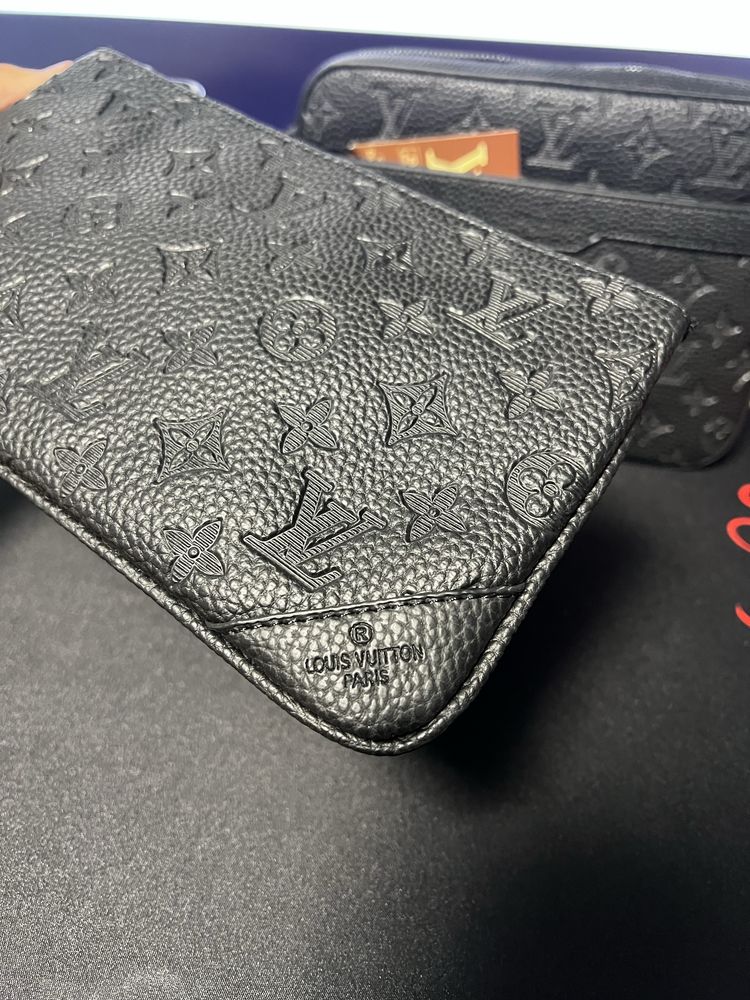 (TREND) Borseta Louis Vuitton Trio Messenger Neagra
