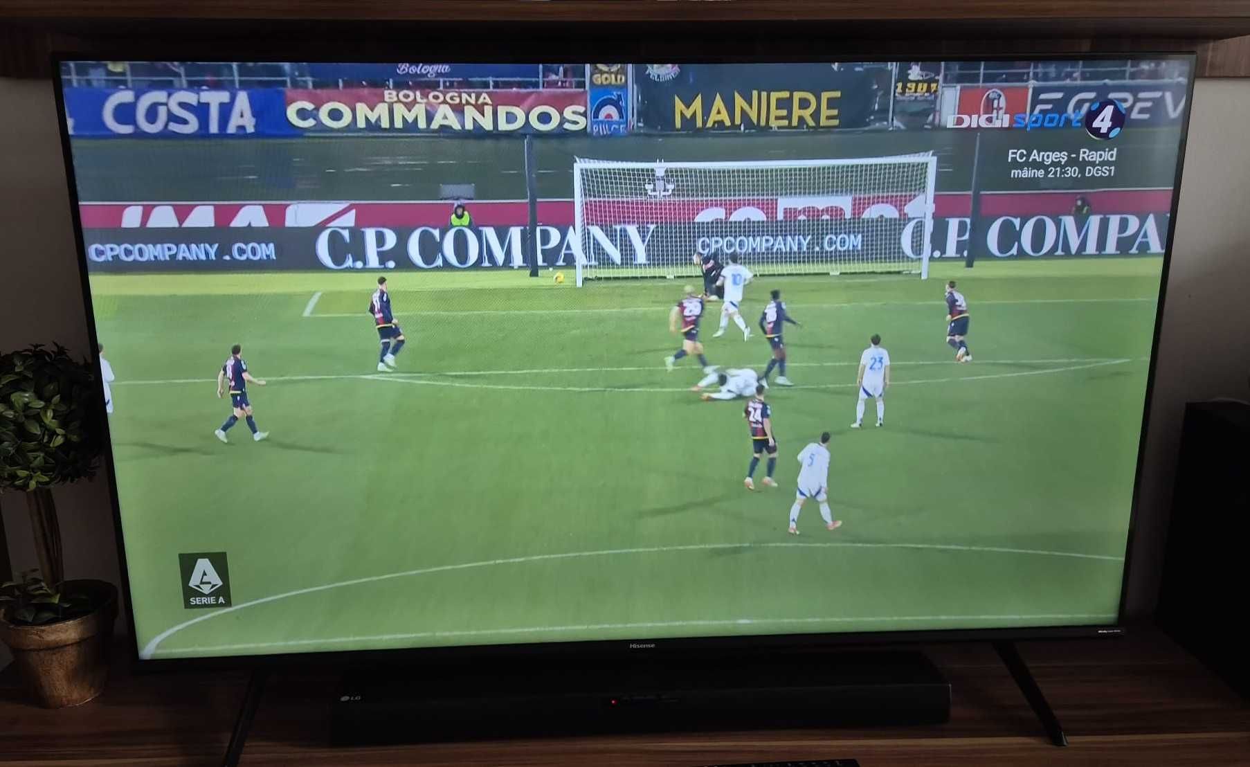 Televizor QLED Smart HISENSE 50E7NQ, UHD 4K, 126cm