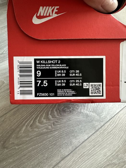 НОВИ: Дамски Nike Killshot 2 - Размер 40.5