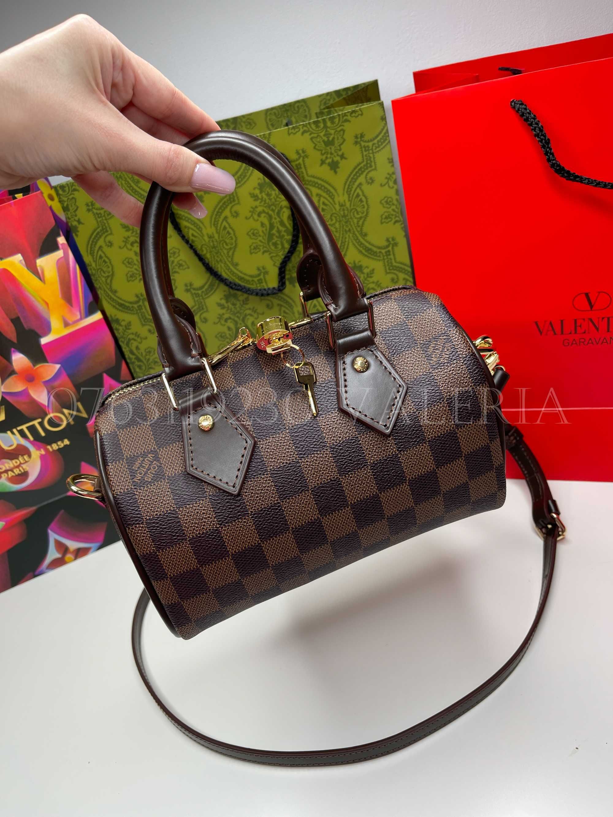 Geanta Louis Vuitton - Speedy Damier