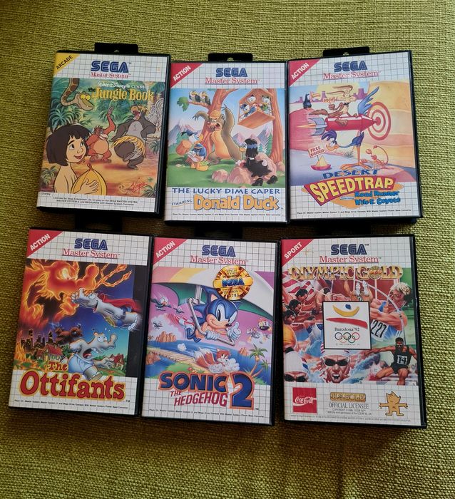 Sega Master System Casete Jocuri Originale