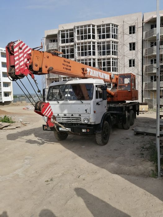 Услуги автокрана камаз гп 25 тонн стрела 22 метра Каскелен