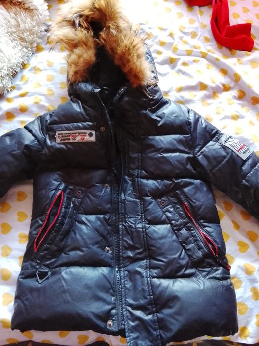 Куртка опушка мех оригинальный в хорошем состояний