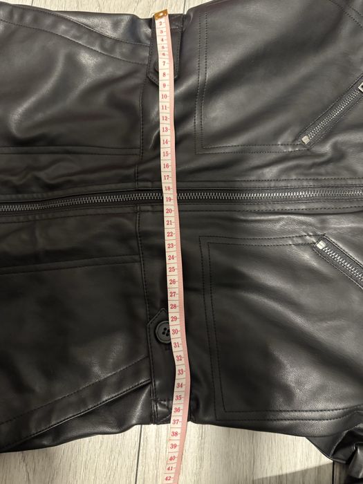 Salopeta imitatie piele Topshop