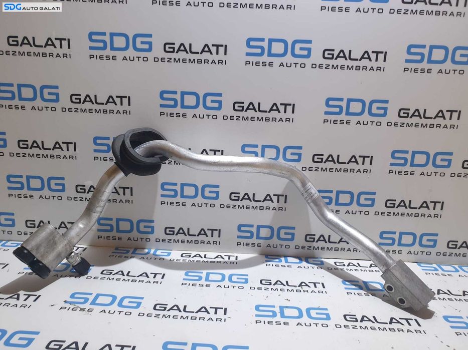 Conducta Furtun Radiator Compresor Aer Conditionat AC Clima Audi A4 B8 2.0 TDI 2008 - 2015 Cod 8K2260712E 8K0260753D