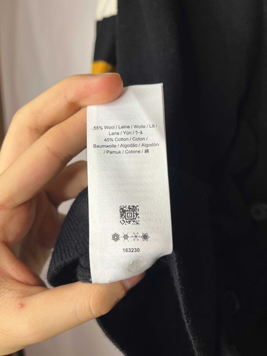 Fred Perry Cardigan Мъжка Вълнена Жилетка