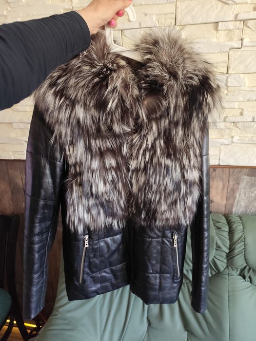 Естествена кожа и естествен косъм МЛ 190лв