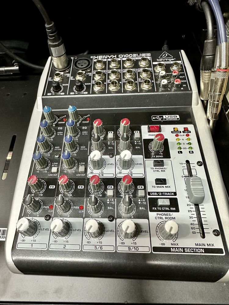 Mixer Audio Xenyx q1002 usb