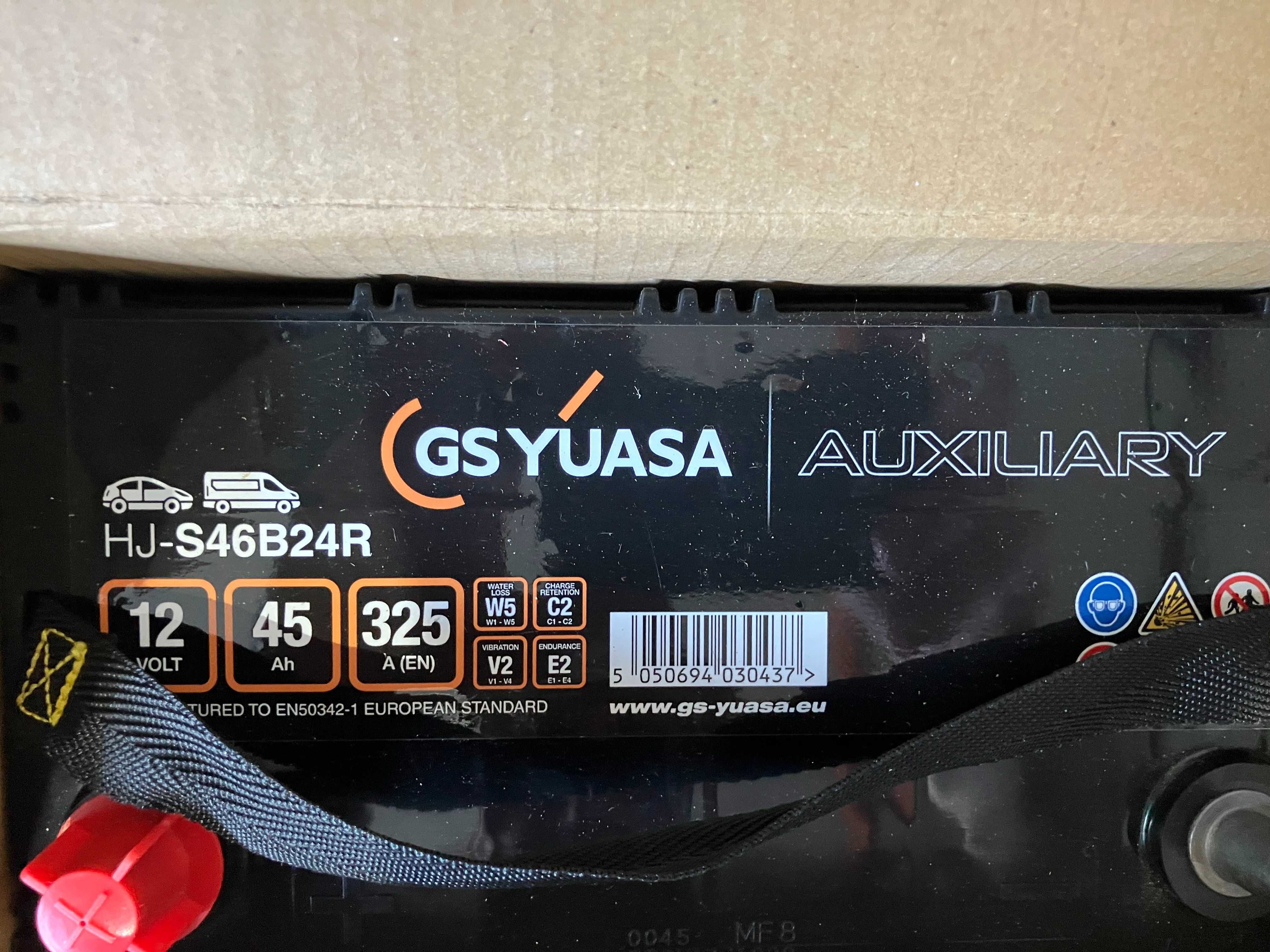 Стартов акумулатор YUASA HJ-S46B24R - НОВ
