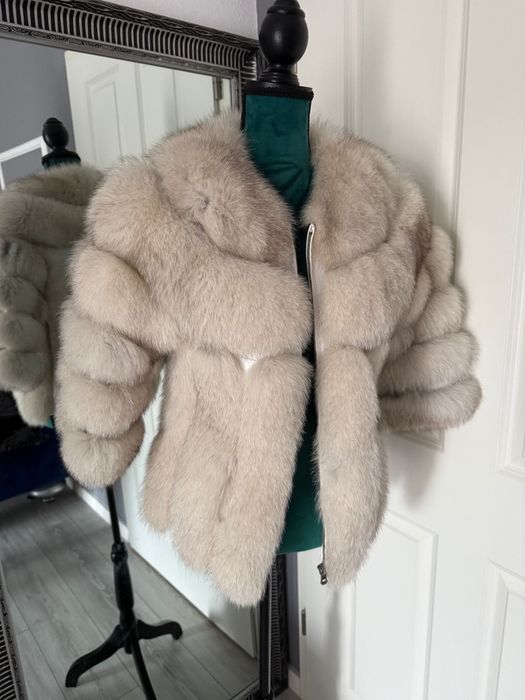 Blana naturala mar S alb/ crem