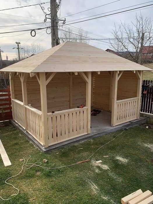 Foișoare, terase, magazii, pergole, căsuțe etc