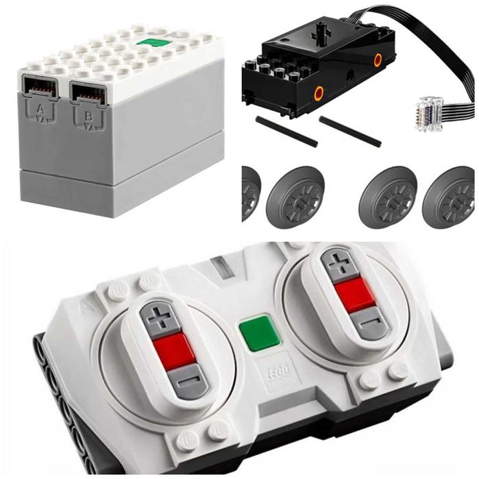 Lego Powered UP 88009 Hub 88011 Motor 88010 Remote Train Влак