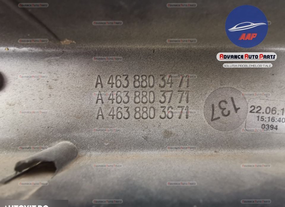 Оригинална задна броня Мерцедес-Бенц Г-Клас / Mercedes-Benz G-Class W4