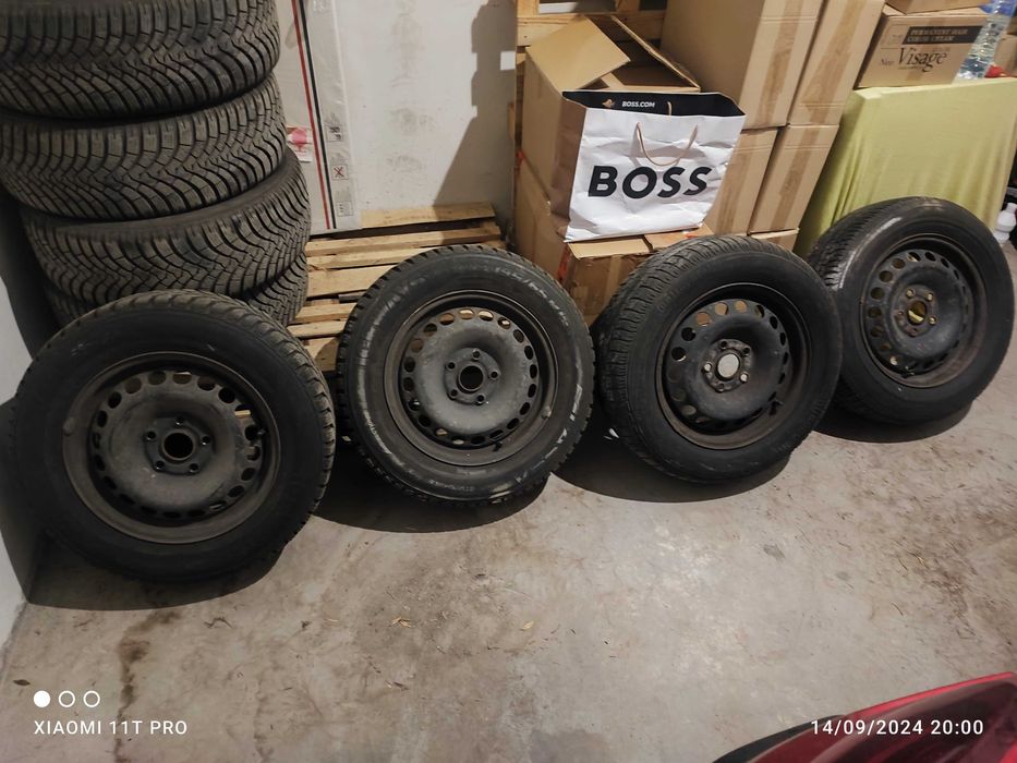 Джанти с гуми 5*112 15 цола VW