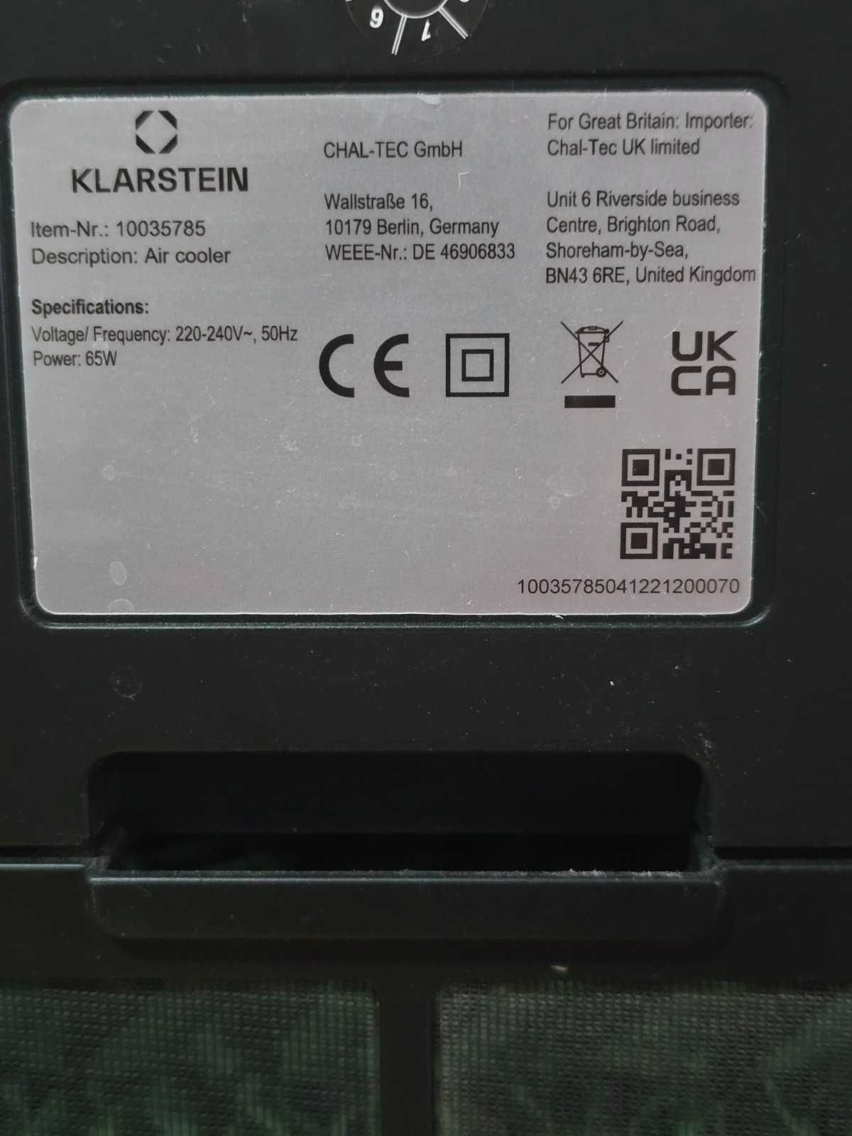 Skytower Grand Smart 8 л 480 m³/ч Охладител на въздух бяло