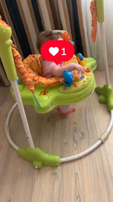 2in 1 Centru de activitati cu Jumper bebelusi