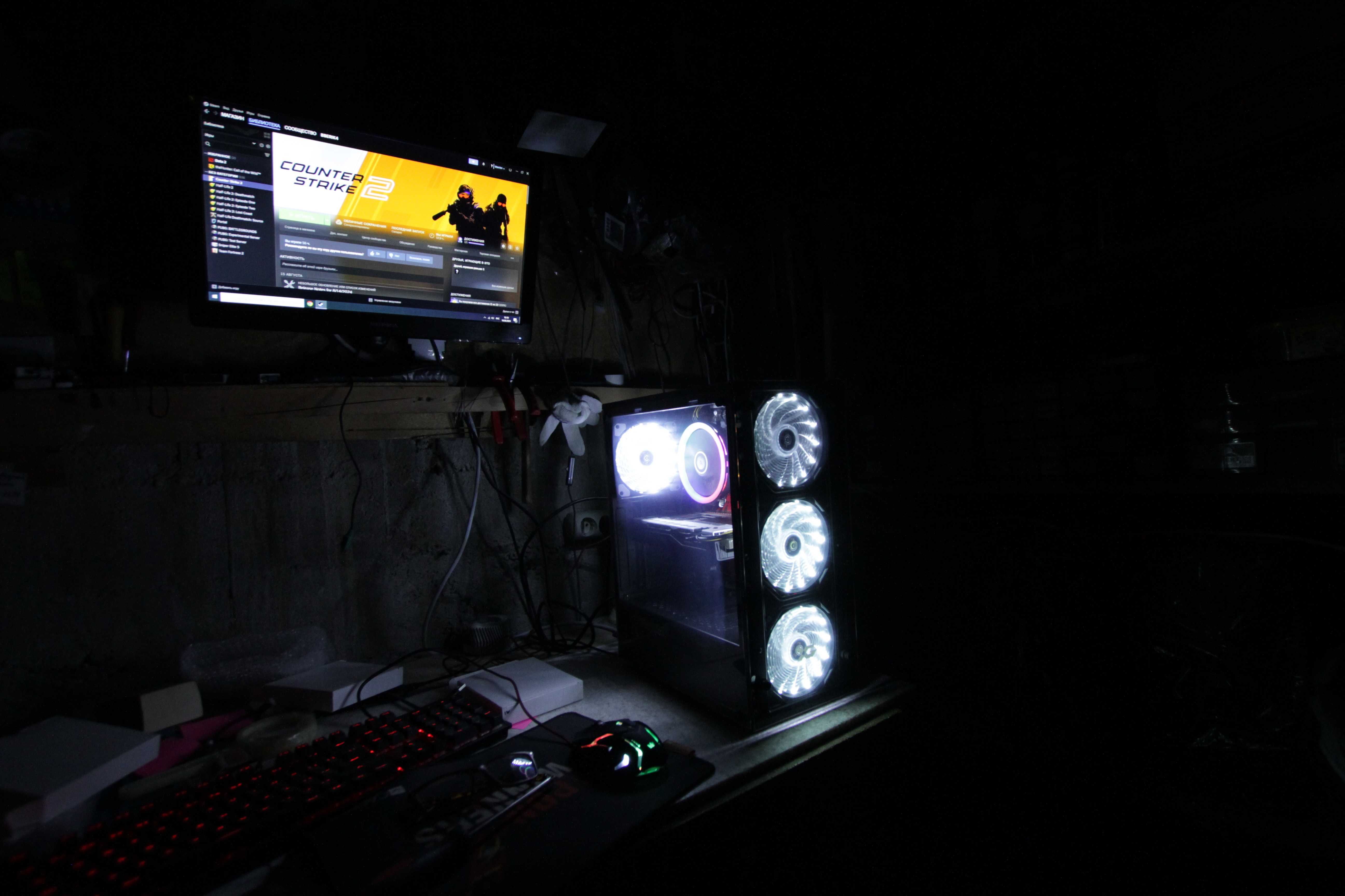 Игровой компьютер Counter Strike 2, Core i5 6500, RX 580 8 GB, DDR 8GB