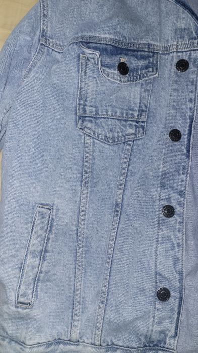 Geaca denim barbati,  marime L ,marca sinsay,  2 purtari