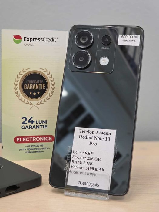 Xiaomi Redmi Note 13 Pro 5G [Ag45 B.4593] - Garantie 2 ani
